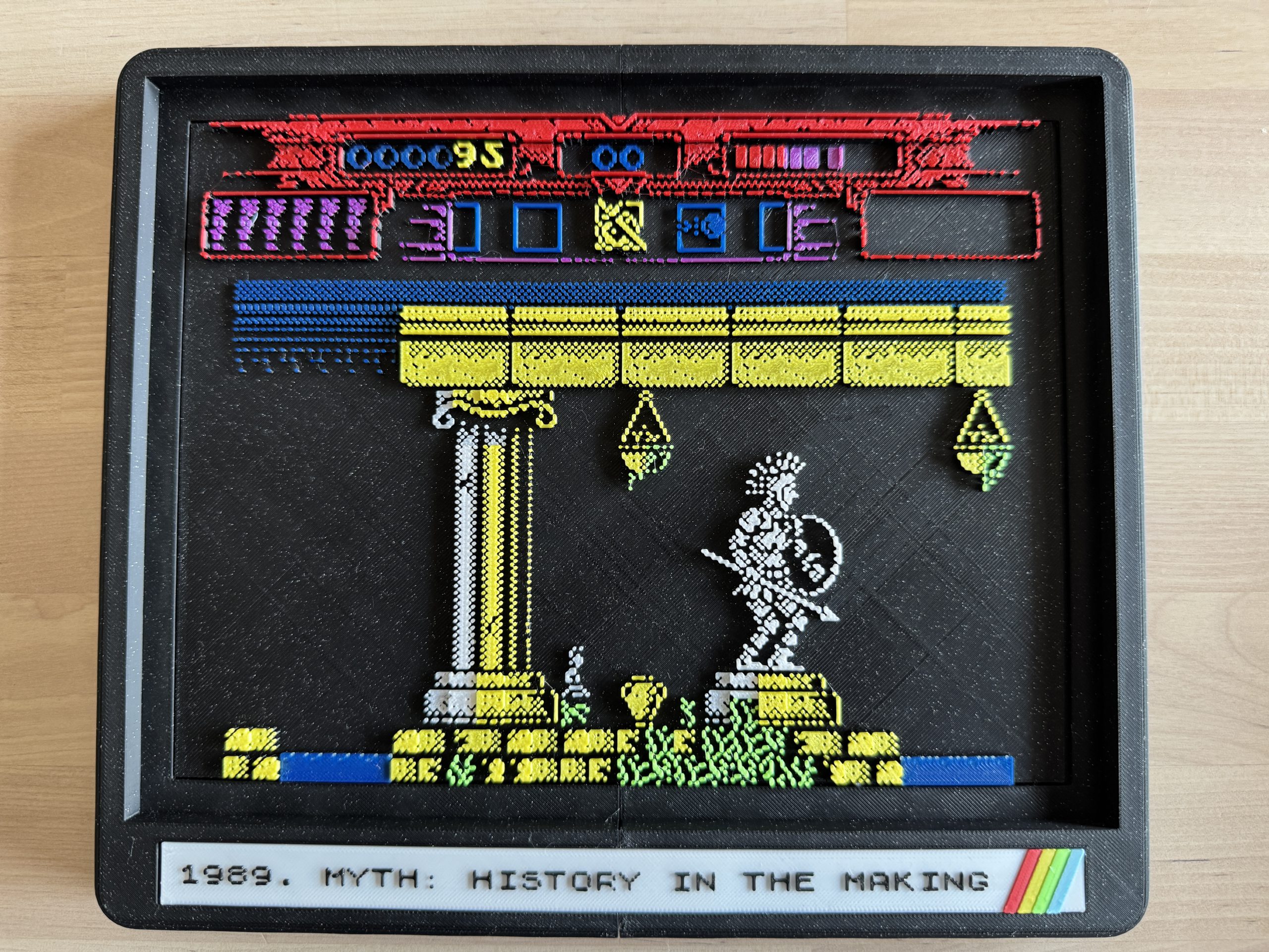 Diorama 3D Myth: History in the Making