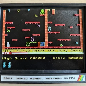 Diorama 3D Manic Miner