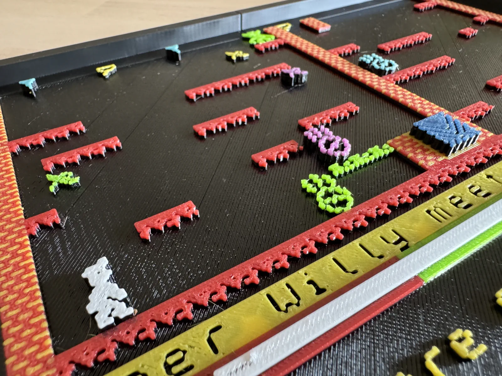 Diorama 3D Manic Miner - vista 4