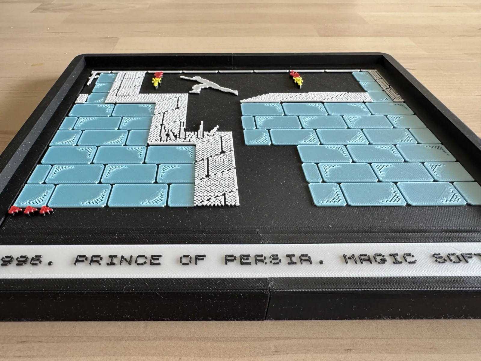 Diorama 3D Prince of Persia - vista 3